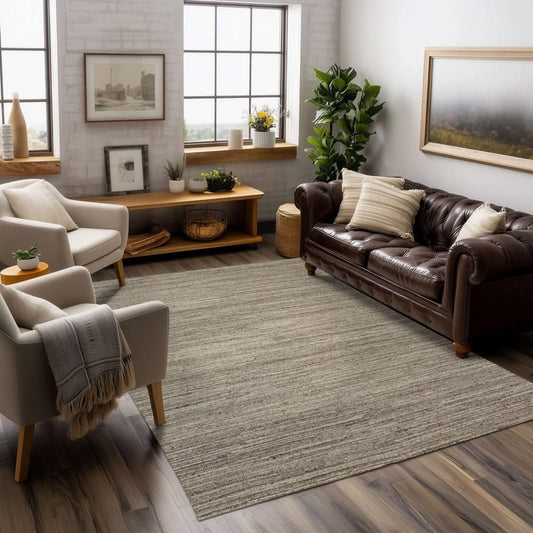 Karastan - Raja Grey 6' x 9' Area Rug - R1460 131 072108 IR view 2