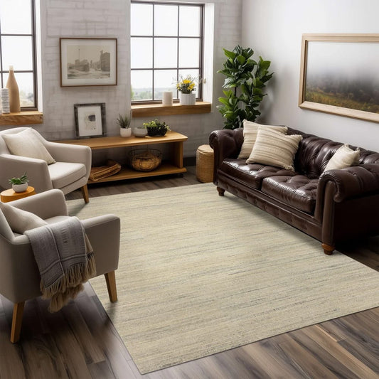 Karastan - Raja Silver 9' x 12' Area Rug - R1460 077 108144 IR view 3