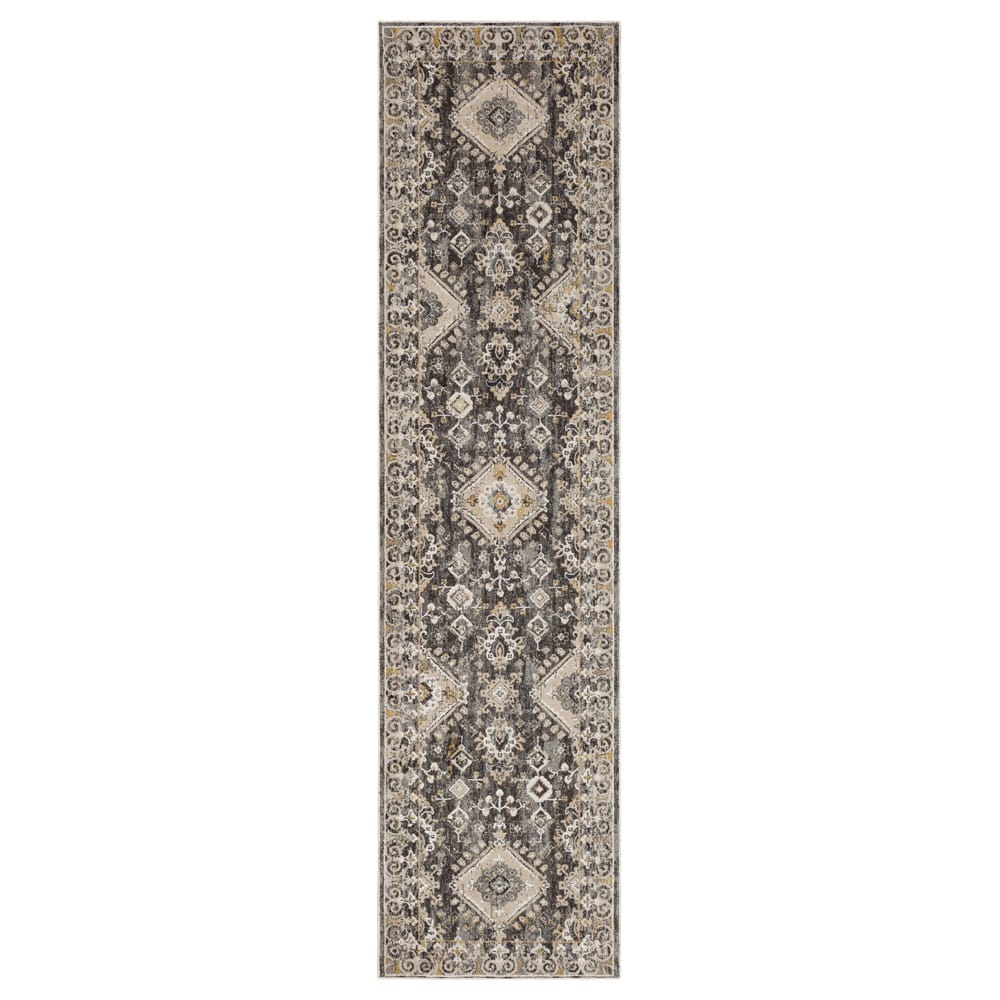 Karastan - Ravenglass Anthracite 2' 6" x 10' Area Rug - R1258 9995 030120 IP view 1