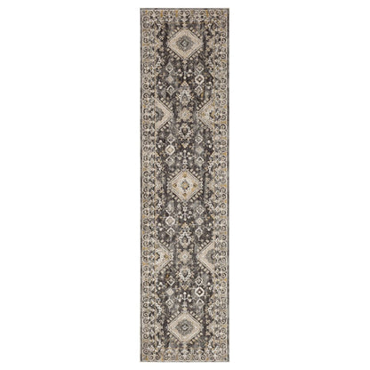 Karastan - Ravenglass Anthracite 2' 6" x 10' Area Rug - R1258 9995 030120 IP view 1