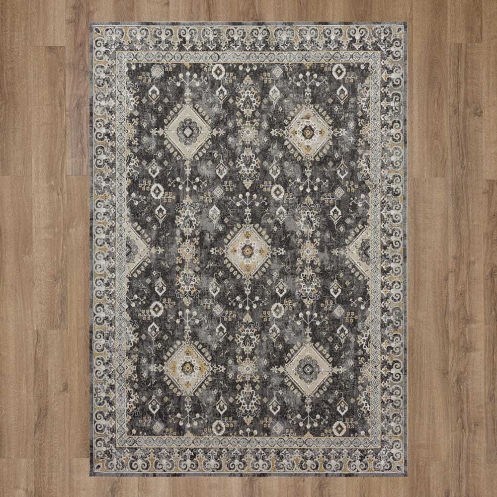 Karastan - Ravenglass Anthracite 5' x 7' 6" Area Rug - R1258 9995 060090 IP view 7