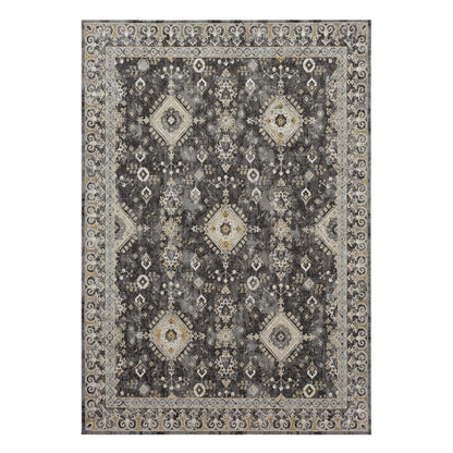 Karastan - Ravenglass Anthracite 6' 6" x 9' 10" Area Rug - R1258 9995 078118 IP view 1