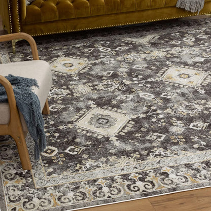 Karastan - Ravenglass Anthracite 7' 10" x 10' 3" Area Rug - R1258 9995 094123 IP view 8