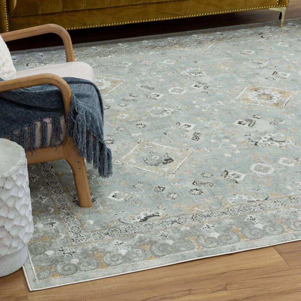 Karastan - Ravenglass Blue 7' 10" x 10' 3" Area Rug - R1258 202 094123 IP view 8