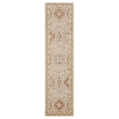 Karastan - Ravenglass Cream 2' 6" x 10' Area Rug - R1258 238 030120 IP view 1