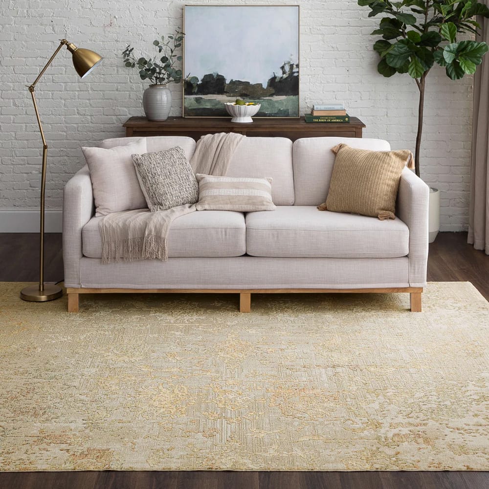 Karastan - Reflection Beige 5' x 7' 6" Area Rug - R1160 245 060090 IR view 9