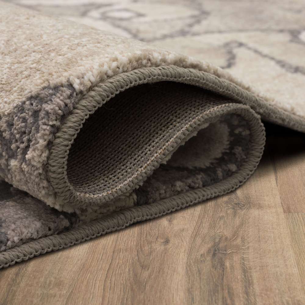 Karastan - Rendition by Stacy Garcia Home Crescendo Oyster 5 3in x 7 10in Area Rug - 92425-10038-063094-IS veiw 2