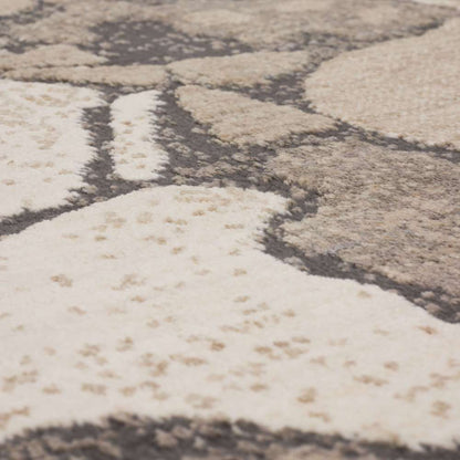 Karastan - Rendition by Stacy Garcia Home Crescendo Oyster 5 3in x 7 10in Area Rug - 92425-10038-063094-IS veiw 4
