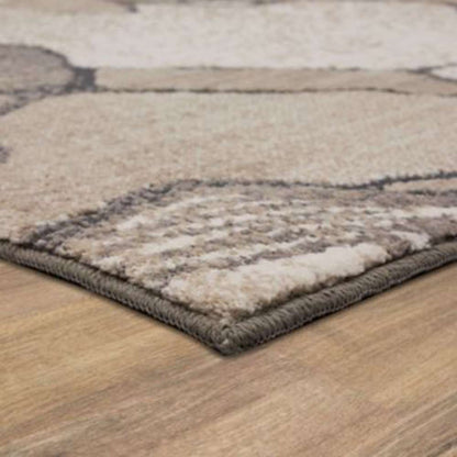 Karastan - Rendition by Stacy Garcia Home Crescendo Oyster 9 6in x 12 11in Area Rug - 92425-10038-114155-IS veiw 3