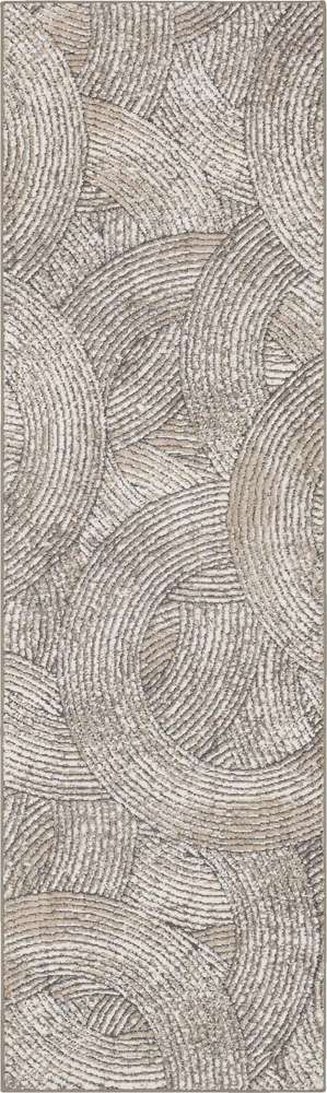 Karastan - Rendition by Stacy Garcia Home Olympia Dim Grey 2 4in x 7 10in Area Rug - 92424-50151-028094-IS veiw 1