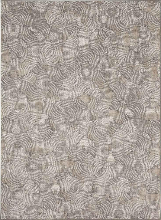 Karastan - Rendition by Stacy Garcia Home Olympia Dim Grey 5 3in x 7 10in Area Rug - 92424-50151-063094-IS veiw 1