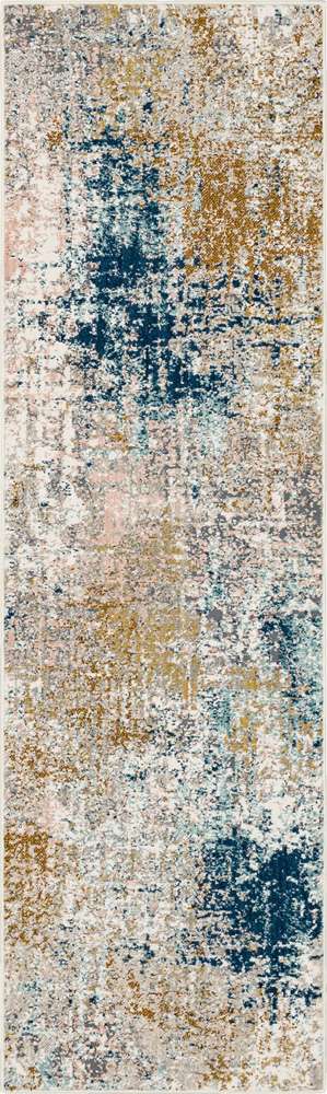 Karastan - Rendition by Stacy Garcia Home Zelig Dim Grey 2 4in x 7 10in Area Rug - 92420-50151-028094-IS veiw 1