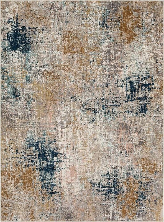 Karastan - Rendition by Stacy Garcia Home Zelig Dim Grey 8 x 11 Area Rug - 92420-50151-096132-IS veiw 1