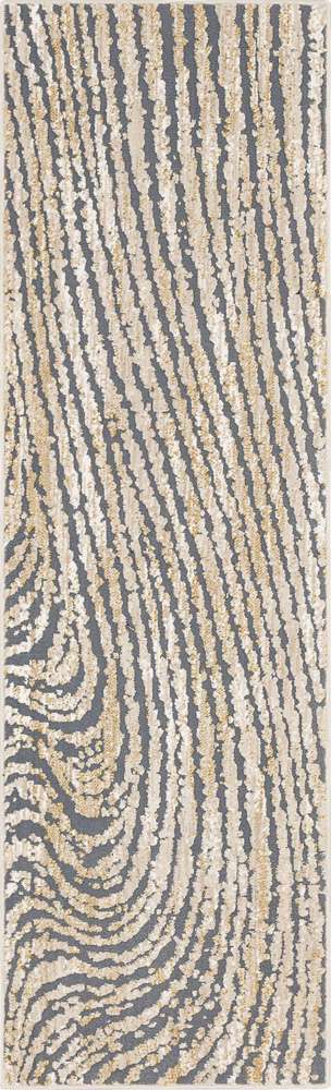 Karastan - Rendition by Stacy Garcia Home Zeus Frost Grey 2 4in x 7 10in Area Rug - 92423-4545-028094-IS veiw 1