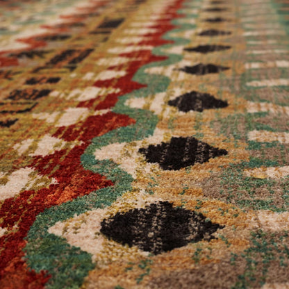 Karastan - Saigon Multi 5' 3" x 7' 10" Area Rug - 90932 80129 063094 IR view 6