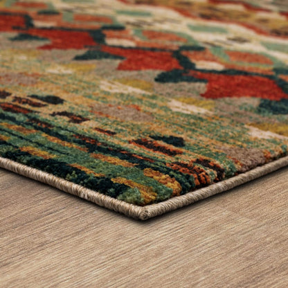 Karastan - Saigon Multi 8' x 11' Area Rug - 90932 80129 096132 IR view 3