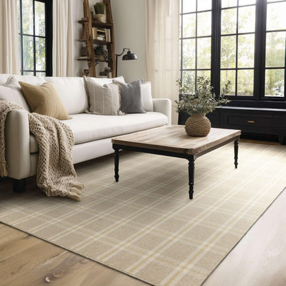 Karastan - Scofield Beige 8' x 10' Area Rug - R1467 243 096120 IR view 8