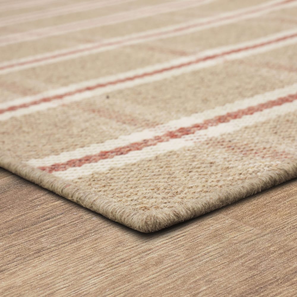 Karastan - Scofield Red 1' 6" x 1' 6" Area Rug - R1467 273 018018 IR view 3
