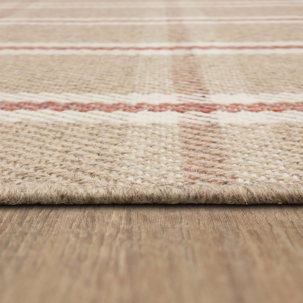 Karastan - Scofield Red 1' 6" x 1' 6" Area Rug - R1467 273 018018 IR view 5