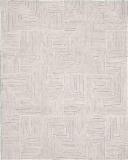 Karastan - Sirocco By Drew & Jonathan Home Algiers Black/white 9 x 12 Area Rug - R1103-3512-108144-DJ veiw 1
