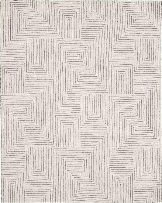 Karastan - Sirocco By Drew & Jonathan Home Algiers Black/white 9 x 12 Area Rug - R1103-3512-108144-DJ veiw 1