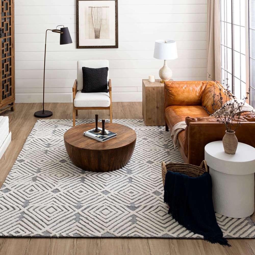 Karastan - Sirocco By Drew & Jonathan Home Tipaza Black/white 8 x 10 Area Rug - R1102-3512-096120-DJ veiw 5