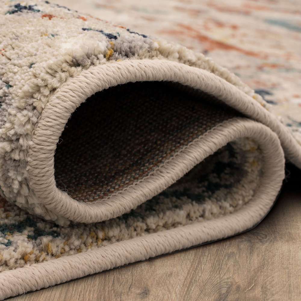 Karastan - Soiree Cristales Oyster 9 6in x 12 11in Area Rug - 91980-10038-114155-IP veiw 3