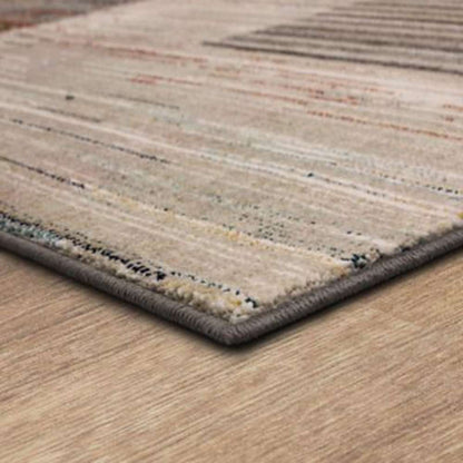 Karastan - Soiree Emiliano Smokey Grey 5 3in x 7 10in Area Rug - 92674-90116-063094-IP veiw 4