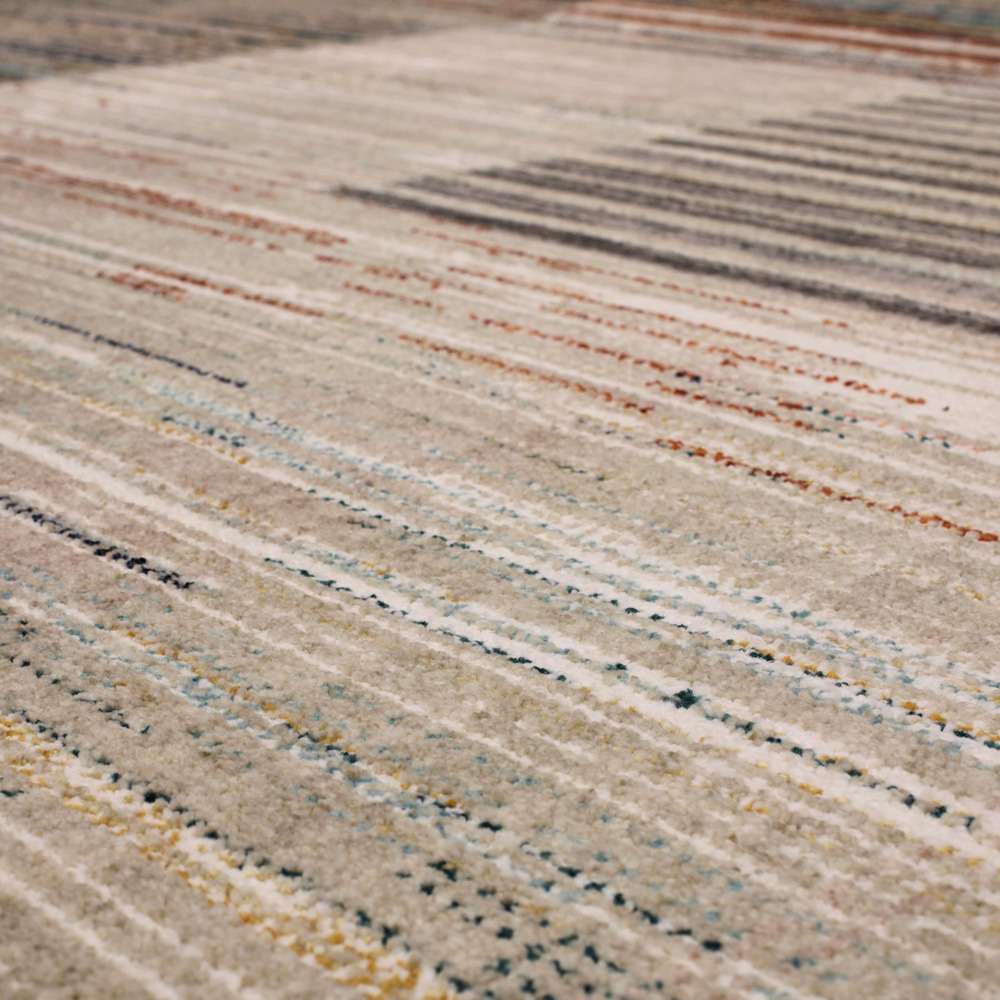 Karastan - Soiree Emiliano Smokey Grey 5 3in x 7 10in Area Rug - 92674-90116-063094-IP veiw 5