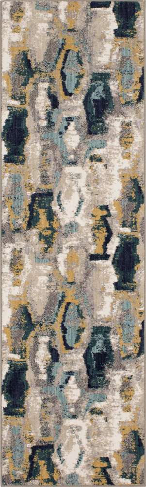 Karastan - Soiree Gimlet Mallard Green 2 4in x 7 10in Area Rug - 91969-60140-028094-IP veiw 1