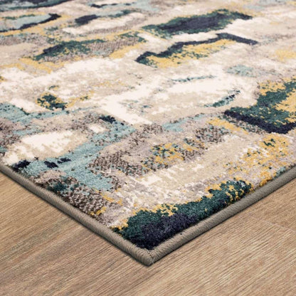 Karastan - Soiree Gimlet Mallard Green 2 4in x 7 10in Area Rug - 91969-60140-028094-IP veiw 4