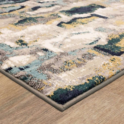 Karastan - Soiree Gimlet Mallard Green 5 3in x 7 10in Area Rug - 91969-60140-063094-IP veiw 3