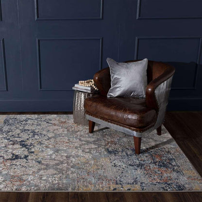 Karastan - Soiree La Brea Grey 5 3in x 7 10in Area Rug - 91962-90116-063094-IP veiw 4