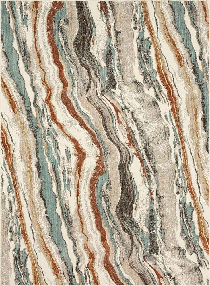 Karastan - Soiree Pearl River Alabaster 5 3in x 7 10in Area Rug - 92554-70044-063094-IP veiw 1