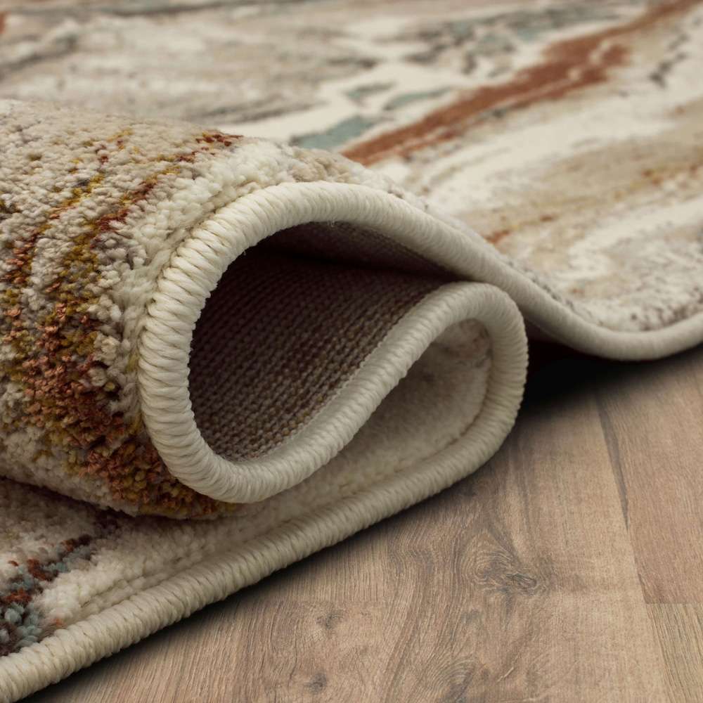 Karastan - Soiree Pearl River Alabaster 5 3in x 7 10in Area Rug - 92554-70044-063094-IP veiw 3