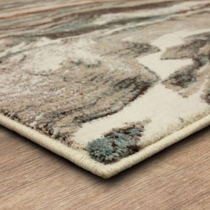 Karastan - Soiree Pearl River Alabaster 5 3in x 7 10in Area Rug - 92554-70044-063094-IP veiw 4