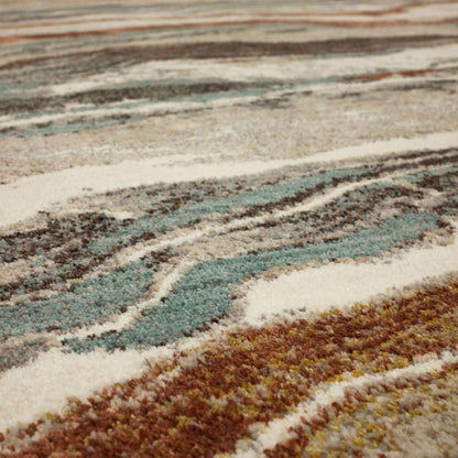 Karastan - Soiree Pearl River Alabaster 8 x 11 Area Rug - 92554-70044-096132-IP veiw 5