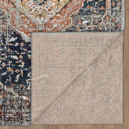 Karastan - Soiree Solace Indigo 2 4in x 7 10in Area Rug - 91965-50102-028094-IP veiw 2