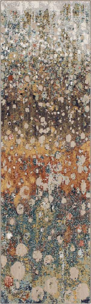 Karastan - Soiree Torrent Rose Gold 2 4in x 7 10in Area Rug - 91964-97031-028094-IP veiw 1