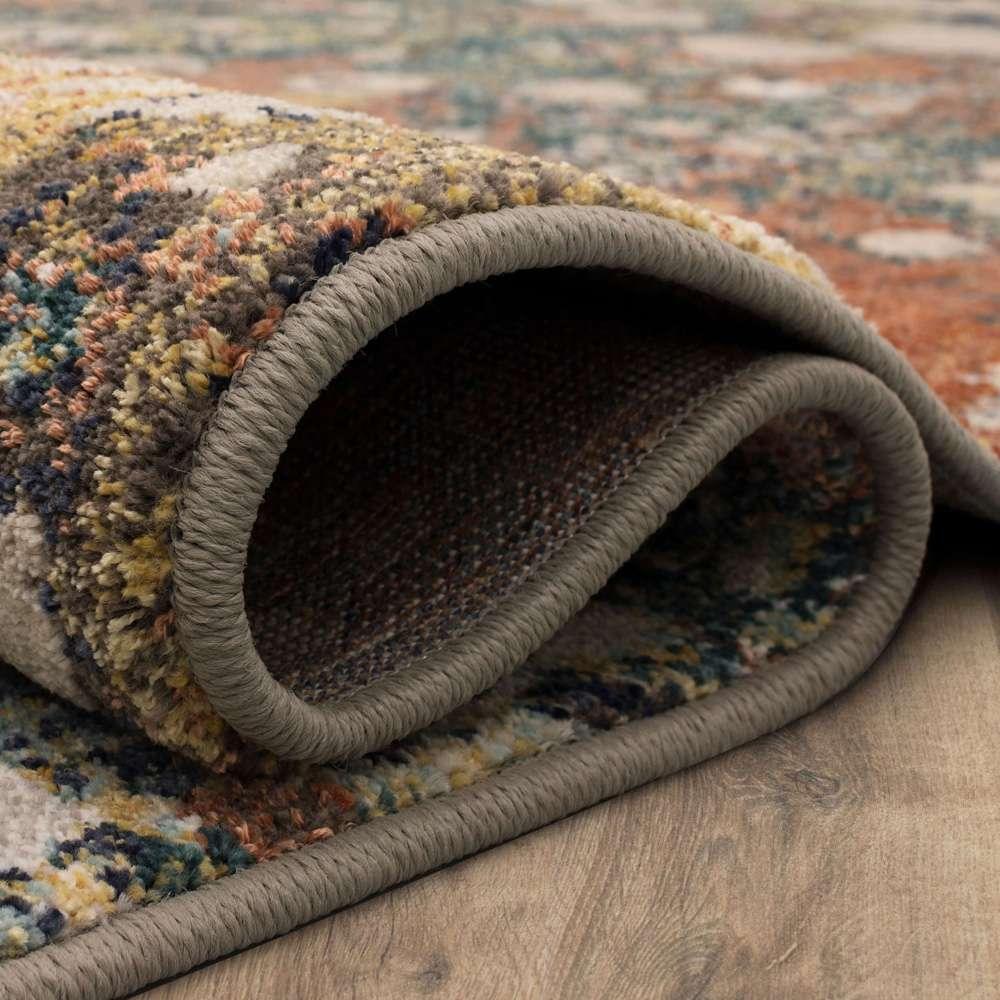 Karastan - Soiree Torrent Rose Gold 2 4in x 7 10in Area Rug - 91964-97031-028094-IP veiw 3
