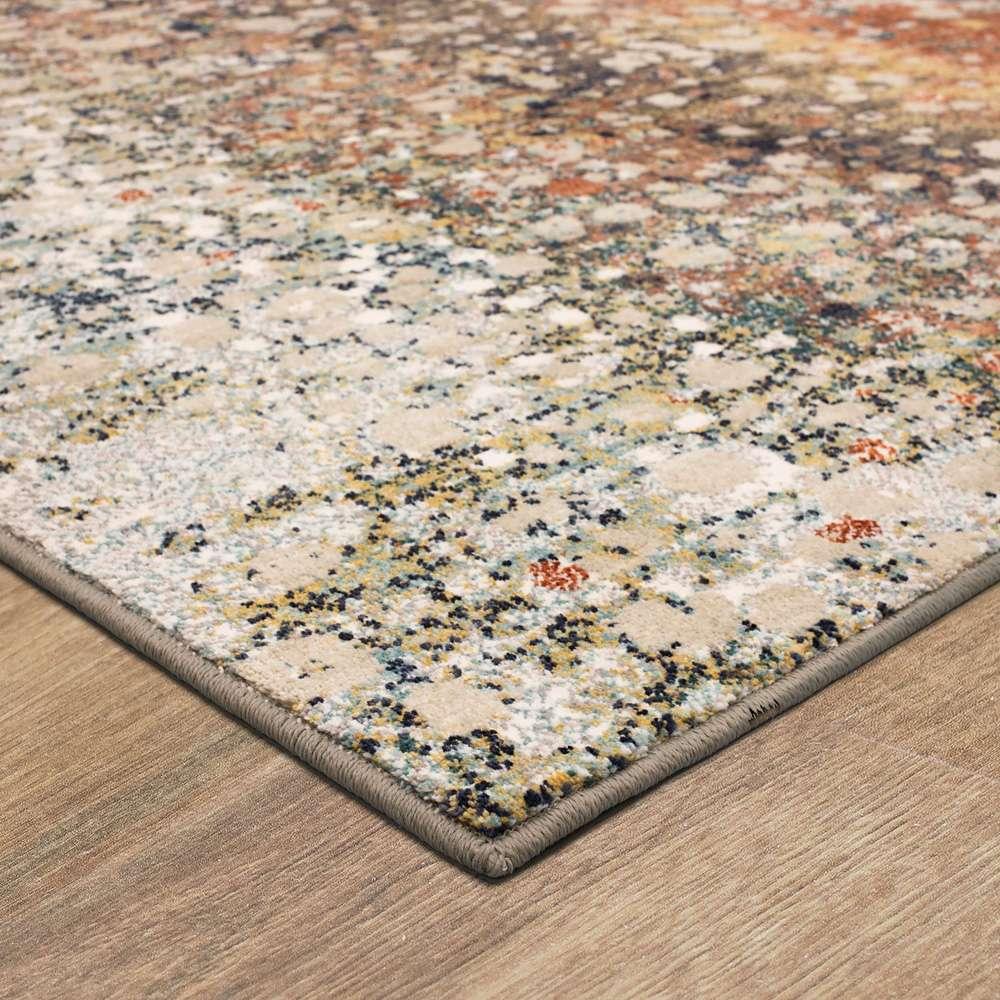 Karastan - Soiree Torrent Rose Gold 2 4in x 7 10in Area Rug - 91964-97031-028094-IP veiw 4