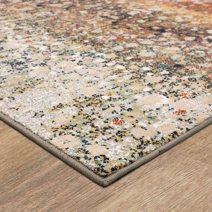 Karastan - Soiree Torrent Rose Gold 2 4in x 7 10in Area Rug - 91964-97031-028094-IP veiw 4