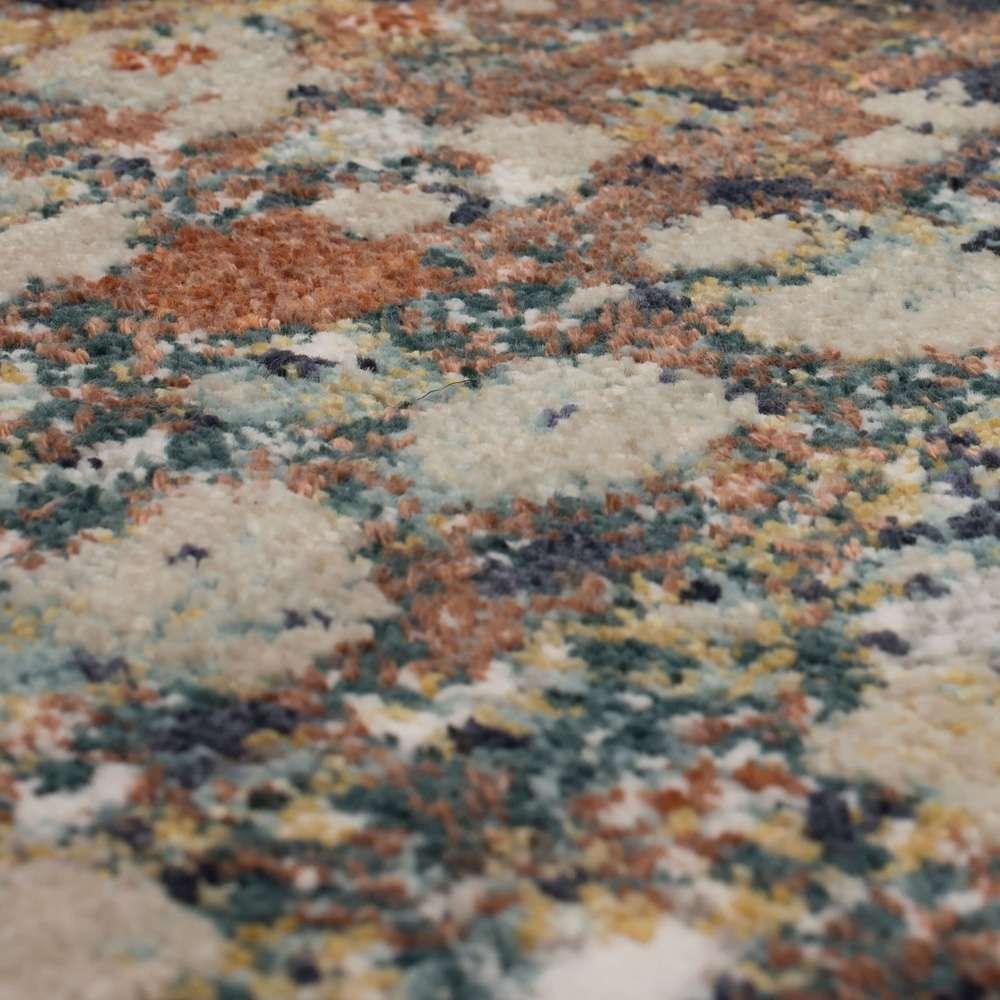 Karastan - Soiree Torrent Rose Gold 2 4in x 7 10in Area Rug - 91964-97031-028094-IP veiw 5