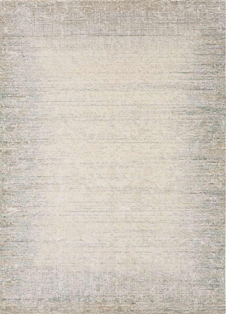 Karastan - Solitude Mandawa Cream Dark Grey 9 x 11 9in Area Rug - R1039-9943-108141-IP veiw 1