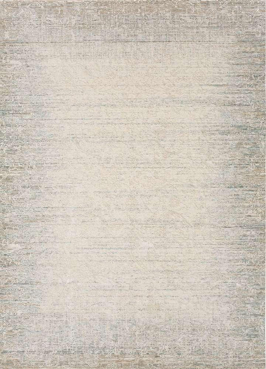 Karastan - Solitude Mandawa Cream Dark Grey 9 x 11 9in Area Rug - R1039-9943-108141-IP veiw 1