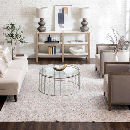 Karastan - Solitude Pandosia Cream Lt Beige 7 10in x 10 Area Rug - R1042-569-094120-IP veiw 3