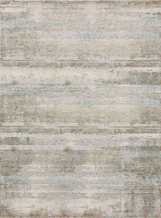 Karastan - Solitude Silk Road Cream Dark Grey 5 x 7 8in Area Rug - R1040-9601-060092-IP veiw 1