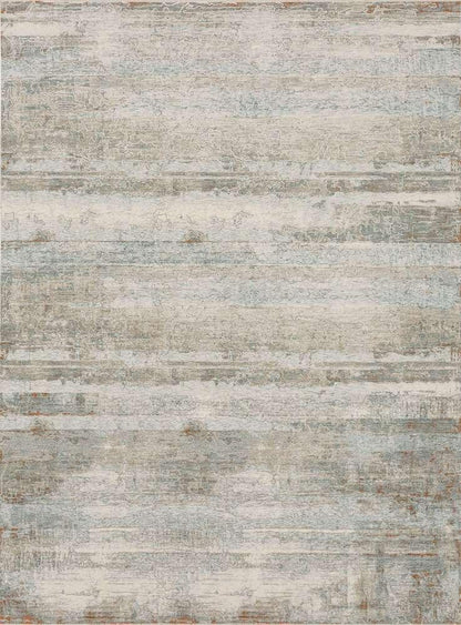 Karastan - Solitude Silk Road Cream Dark Grey 7 10in x 10 Area Rug - R1040-9601-094120-IP veiw 1