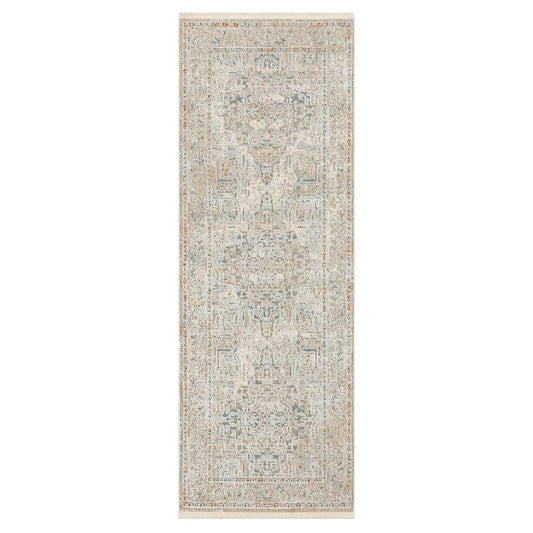 Karastan - Solitude Via Salaria Cream Beige 2 7in x 7 3in Area Rug - R1043-910-031087-IP veiw 1