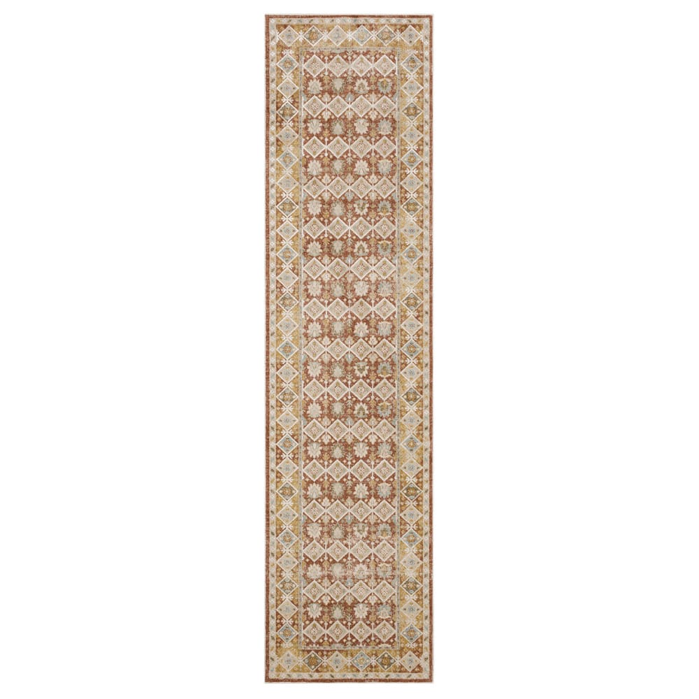 Karastan - Staveley Terracotta 2' 6" x 10' Area Rug - R1275 755 030120 IP view 1